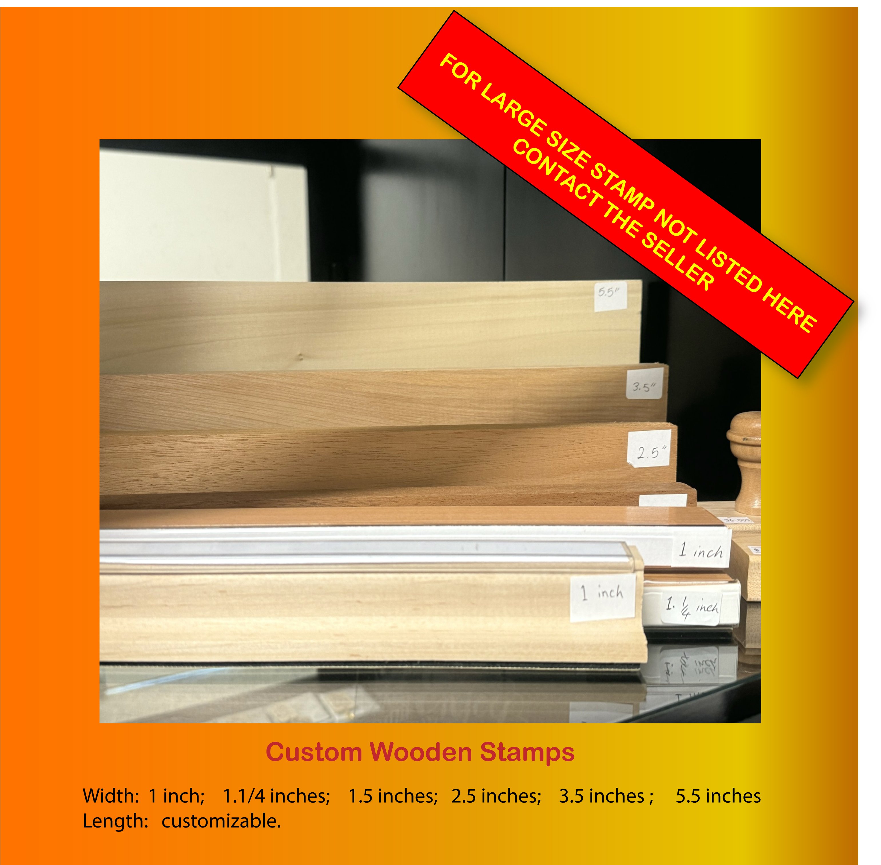 Custom Wooden Rubber Stamps - Atlas Stamp & Engraving